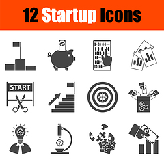 Image showing Startup Icon Set