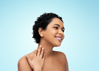 Image showing portrait of young african american woman