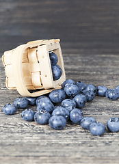 Image showing ripe blueberry berries