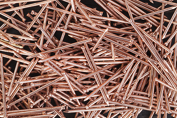 Image showing metal copper nails