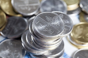 Image showing stack of coins