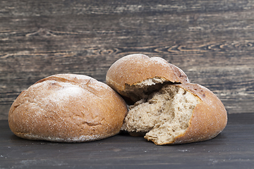 Image showing half bread