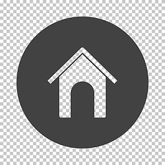 Image showing Dog house icon