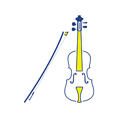 Image showing Violin icon