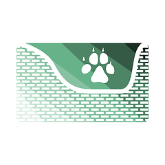 Image showing Dogs Sleep Basket Icon