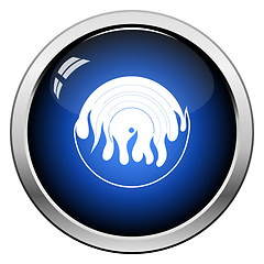 Image showing Flame Vinyl Icon