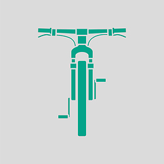 Image showing Bike Icon Front View