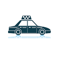 Image showing Taxi Car Icon