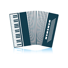 Image showing Accordion icon