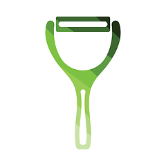 Image showing Vegetable peeler icon