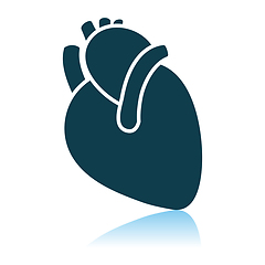 Image showing Human Heart Icon