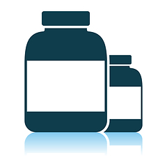 Image showing Pills Container Icon