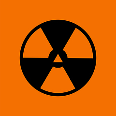 Image showing Radiation Icon