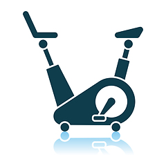 Image showing Exercise Bicycle Icon