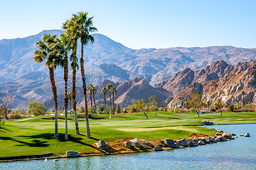 Image showing golf course, Palm Springs, California