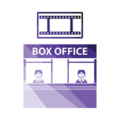 Image showing Box office icon