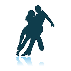 Image showing Dancing Pair Icon