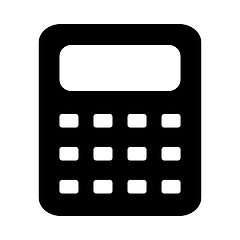 Image showing Calculator Icon