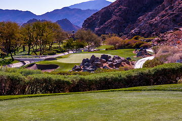 Image showing golf course, Palm Springs, California