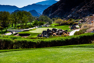 Image showing golf course, Palm Springs, California