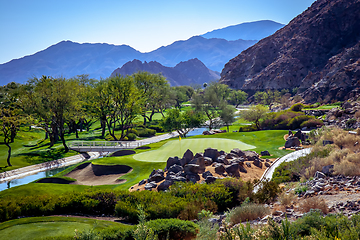 Image showing golf course, Palm Springs, California