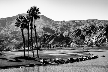 Image showing golf course, Palm Springs, California