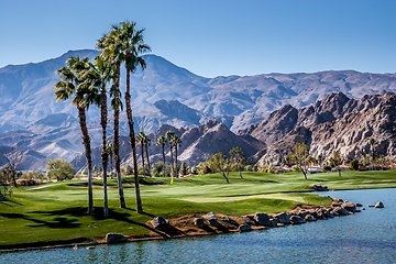 Image showing golf course, Palm Springs, California