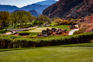 Image showing golf course, Palm Springs, California