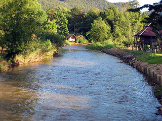 Image showing The river. Pai. Thailand