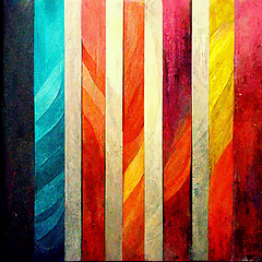 Image showing Artistic abstract artwork, textures lines stripe pattern design.