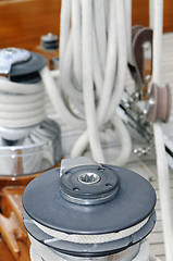 Image showing Tools of a sailboat