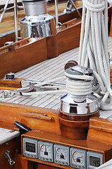 Image showing Sailboat detail