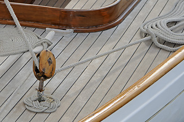 Image showing Wooden boat