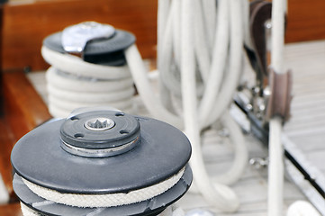 Image showing Tools of a sailboat