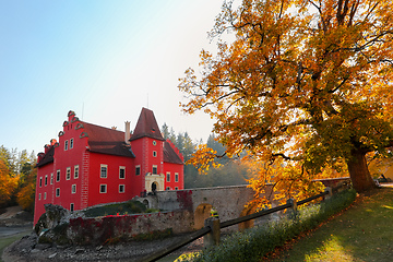 Image showing Cervena Lhota Castle in Czech Republic