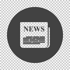 Image showing Newspaper icon