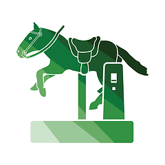 Image showing Horse machine icon