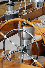 Image showing wooden boat