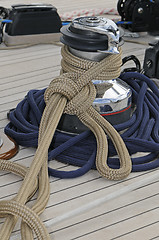 Image showing Sailboat detail