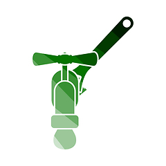 Image showing Icon Of Wrench And Faucet