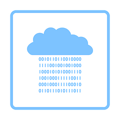 Image showing Cloud Data Stream Icon