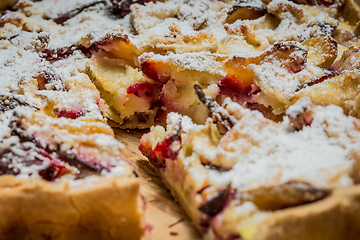 Image showing Homemade Organic Apple Pie Dessert Ready to Eat