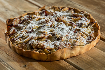 Image showing Homemade Organic Apple Pie Dessert Ready to Eat