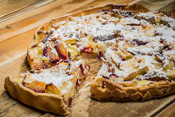 Image showing Homemade Organic Apple Pie Dessert Ready to Eat