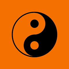 Image showing Yin And Yang Icon