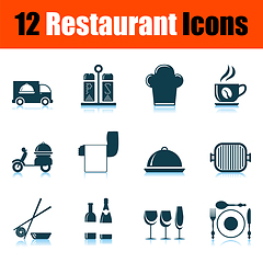 Image showing Restaurant Icon Set