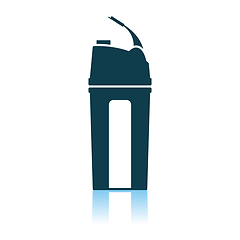 Image showing Fitness Bottle Icon