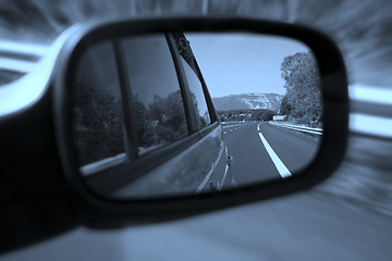 Image showing Car mirror