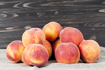 Image showing fresh soft peaches