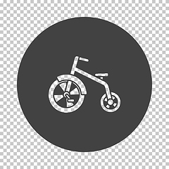 Image showing Baby trike icon